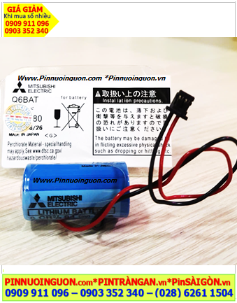 Mitsubishi CR17335SE-R; Pin CR17335SE-R; Pin nuôi nguồn Mitsubishi CR17335SE lithium 3v 2/3A 1800mAh